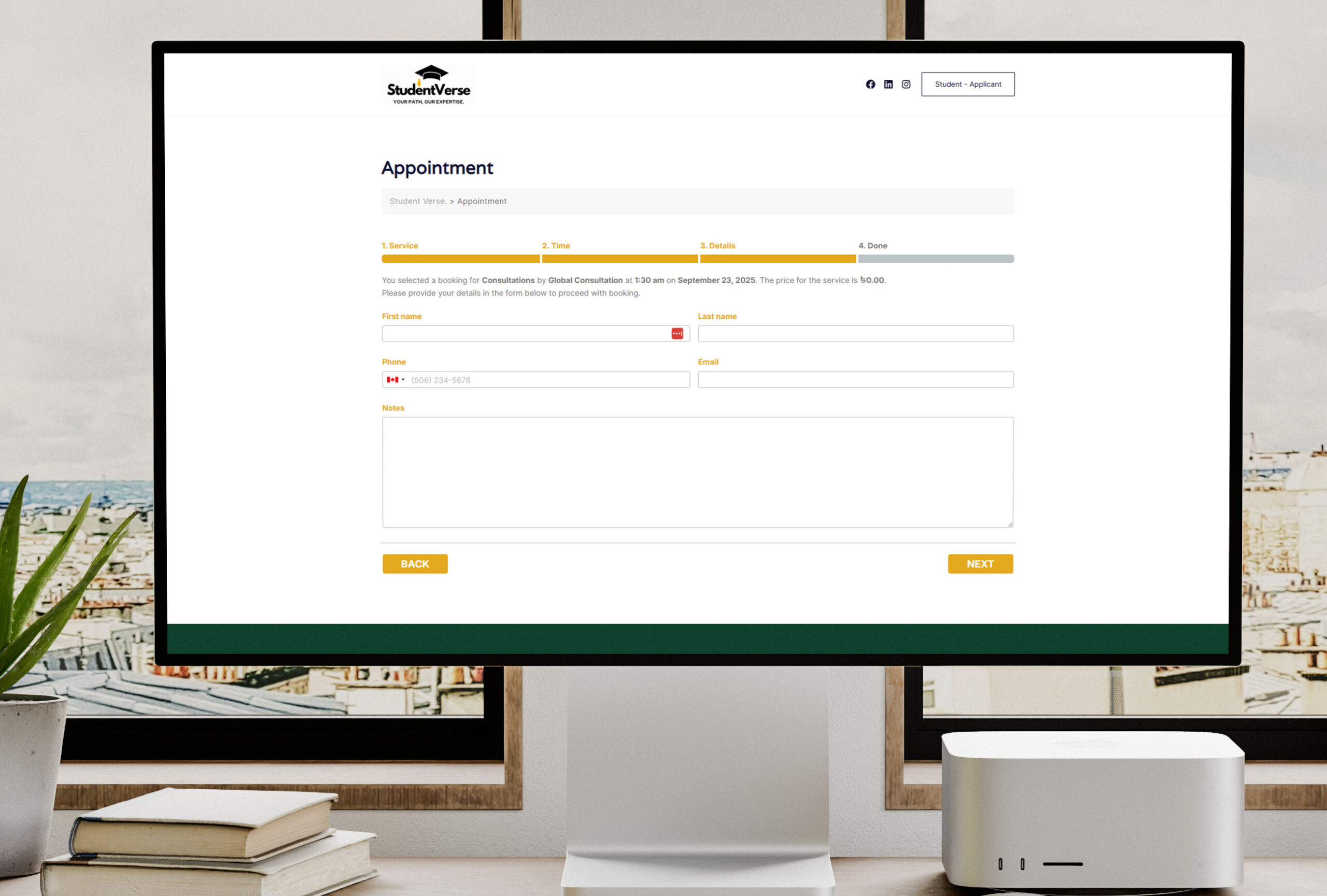 Student Verse. – Consultancy
