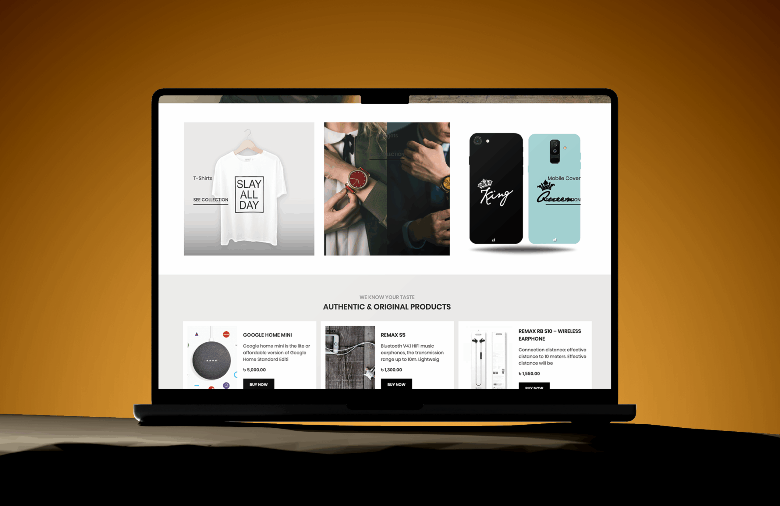 Mainstream Club eCommerce website